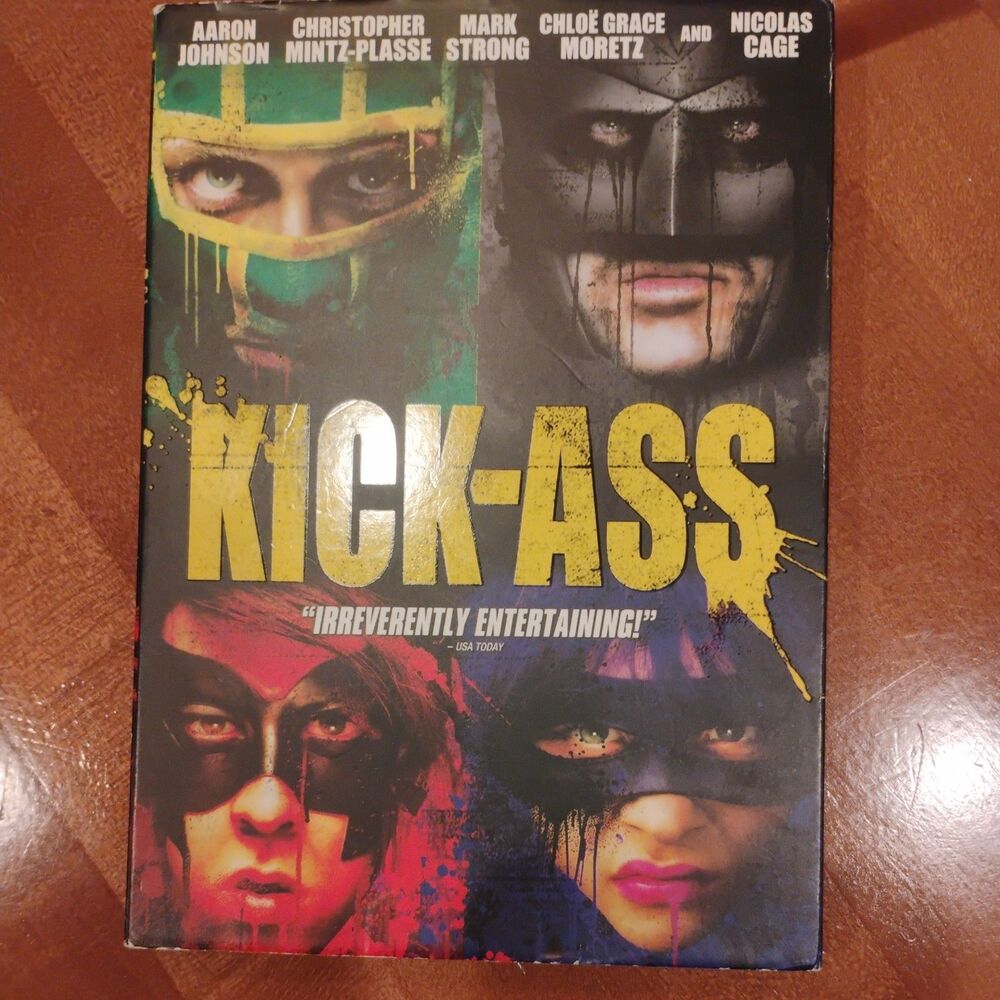 Kick-Ass (Blu-ray, 2010) With Slipcover